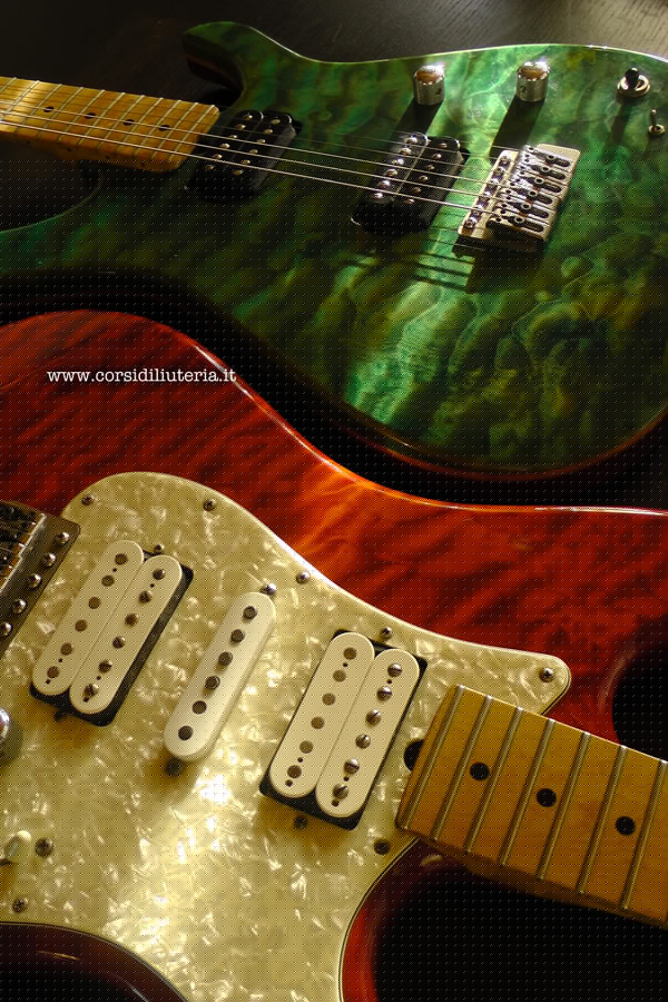 Corso verniciatura Chitarra elettrica