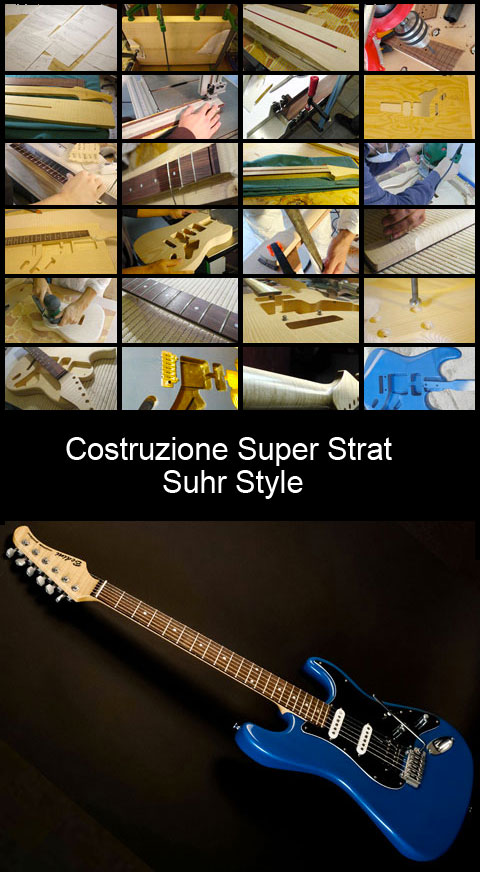 Corso costruzione chitarra elettrica